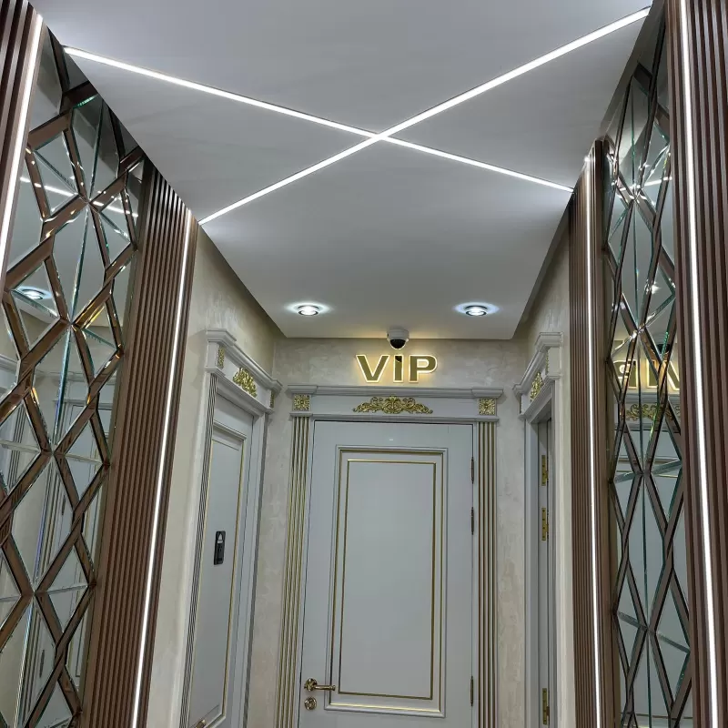 Salle VIP au salon The Premium Barbershop Wellness