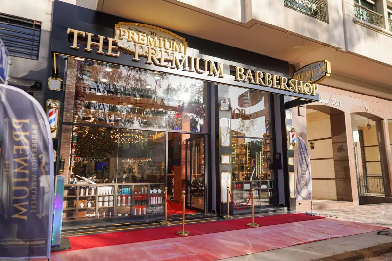 Le salon The Premium Barbershop Wellness à Casablanca